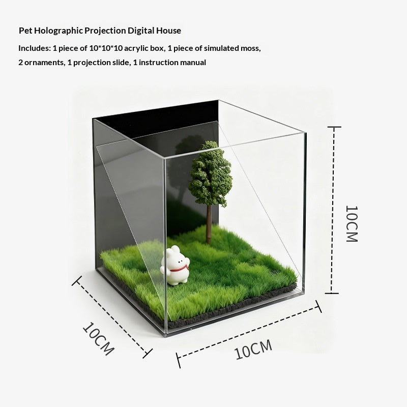 Pet Holographic Projection Digital House The Digital Immortality Box For Cats